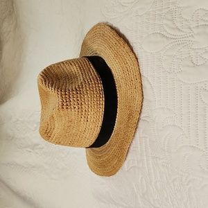 J Crew packable straw hat